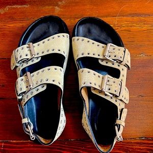 Isabel Marant Ophie suede Sandel Size 36. In good condition.